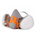 Полумаска для защиты дыхания из силикона Jeta Safety J-SET 6500P размер L Полумаска для защиты дыхания из силикона Jeta Safety J-SET 6500P размер L