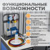 Ручная установка для заправки кондиционеров WIEDERKRAFT WDK-AC50 Ручная установка для заправки кондиционеров WIEDERKRAFT WDK-AC50