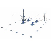 Стапель напольный без платформы NORDBERG BAS14E