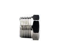 Переходник с конической наружной и внутренней резьбой  М 1/4 - F 1/8