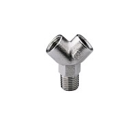 Соединитель-тройник asturomec  F 1/2 - М 1/2 - F 1/2