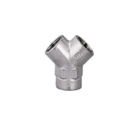 Соединитель-тройник asturomec  F 3/8 - F 3/8 - F 3/8