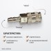 Пневматическое быстроразъёмное соединение WIEDERKRAFT WDK-830SHA (10мм)