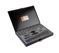 WDK-DT3060 Набор метчиков и плашек М3-М12, 4-40 - 1/8NPT27, 60 предметов, метрическая и дюймовая резьба