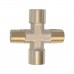 WDK-22FMB Фитинг X - образный, резъба 1/4 WDK-22FMB Фитинг X - образный, резъба 1/4