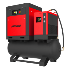 HRS-941300TD5 Винтовой компрессор с ресивером и осушителем Harrison: 1300 л/мин, 10 бар, 11 кВт, 500