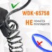 WDK-65758 Шланг пневматический спиральный с БРС, 6.5х10 мм, 8 м WDK-65758 Шланг пневматический спиральный с БРС, 6.5х10 мм, 8 м