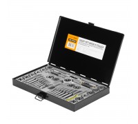 Набор метчиков и плашек WIEDERKRAFT WDK-DTM3040 (М3-М12,40пр)