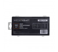 WDK-214054 Набор уплотнительных колец резиновых, черных, 180 шт