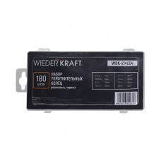 WDK-214054 Набор уплотнительных колец резиновых, черных, 180 шт
