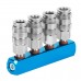 Разветвитель пневматический WIEDERKRAFT WDK‑84MM (1/4F)