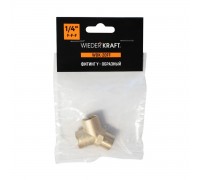 Фитинг Y-образный WEIDERKRAFT WDK-20FF (1/4")