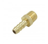 OPT-72008HHM Штуцер пневматический ёлочка, внешняя резьба 1/4