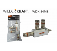 Разветвитель пневматический WIEDERKRAFT WDK-84MB (1/4F)