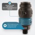 WDK-820SMS Композитное пневматическое быстроразъёмное соединение c предохранителем, внешняя резьба M1/4 WDK-820SMS Композитное пневматическое быстроразъёмное соединение c предохранителем, внешняя резьба M1/4