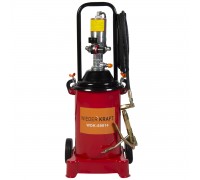 Солидолонагнетатель пневматический WIEDERKRAFT WDK-89814 (13л)