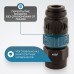 WDK-840SFS Композитное пневматическое быстроразъёмное соединение c предохранителем, внутренняя резьба F 1/2 WDK-840SFS Композитное пневматическое быстроразъёмное соединение c предохранителем, внутренняя резьба F 1/2