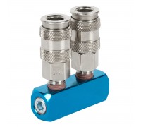 Распределитель пневматический WIEDERKRAFT WDK-82ML (1/4F)