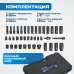 OPT-40340 Набор ударных головок и аксессуаров 1/2 OPT-40340 Набор ударных головок и аксессуаров 1/2