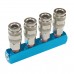 Разветвитель пневматический WIEDERKRAFT WDK‑84MM (1/4F)