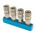 Разветвитель пневматический WIEDERKRAFT WDK‑84MM (1/4F)
