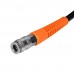 WDK-65715 Шланг пневматический спиральный с БРС, 15 м WDK-65715 Шланг пневматический спиральный с БРС, 15 м