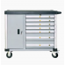 Инструментальная тележка WIEDERKRAFT WDK-907E (600кг) Инструментальная тележка WIEDERKRAFT WDK-907E (600кг)