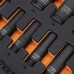 WDK-3740X Набор пневматического и динамометрического инструмента в ложементе, 37 предметов WDK-3740X Набор пневматического и динамометрического инструмента в ложементе, 37 предметов