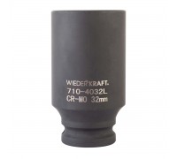 WDK-710-4032L Головка торцевая ударная глубокая 1/2