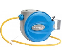 Пневматический шланг на самоскручивающейся катушке NORDBERG HR1015HPVC (15 м)