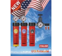 Воздушный фильтр с манометром ITALCO AC6003